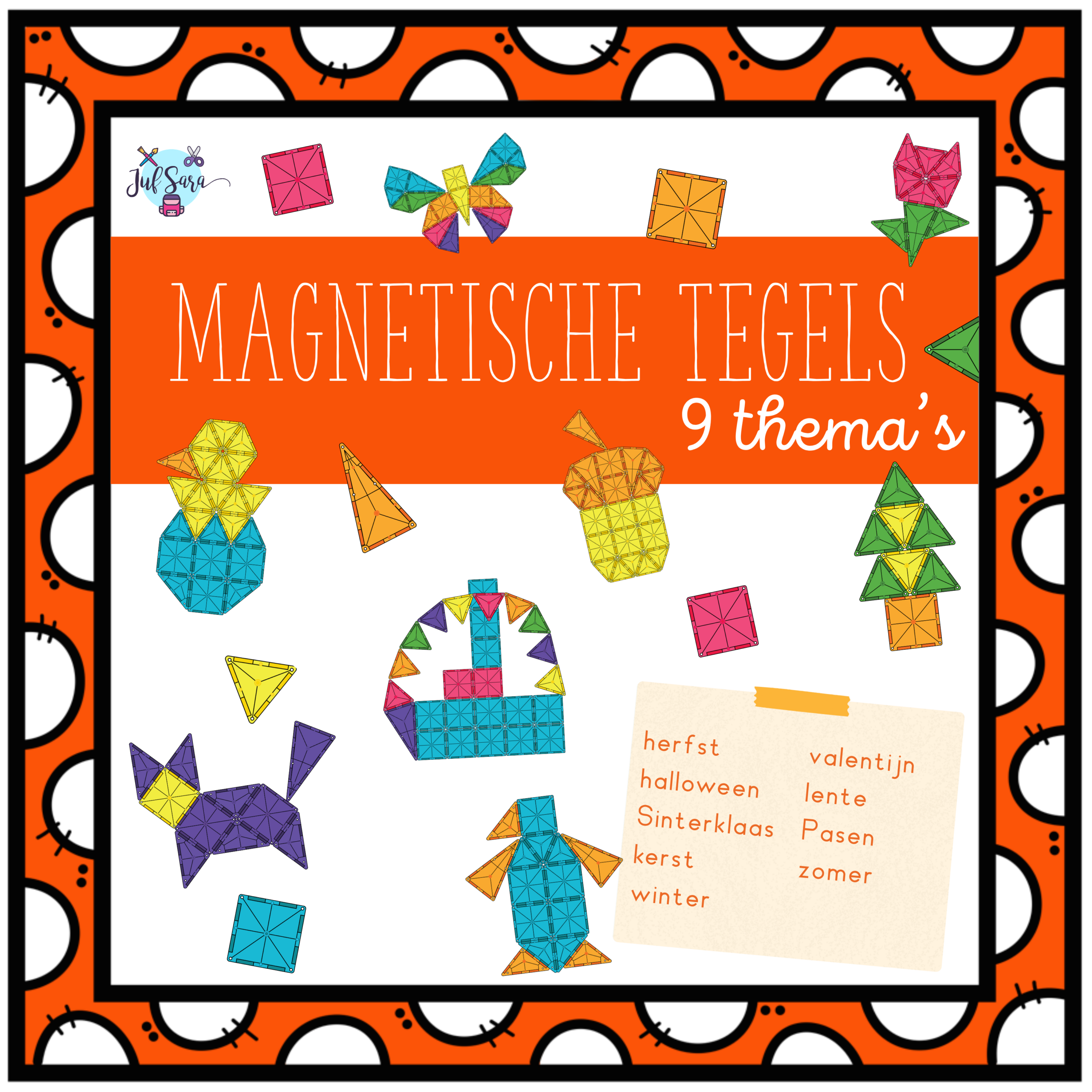 Magnetische tegels bundel